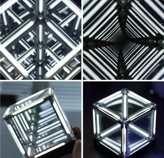 CUBO INFINITO CON EFECTO 5D