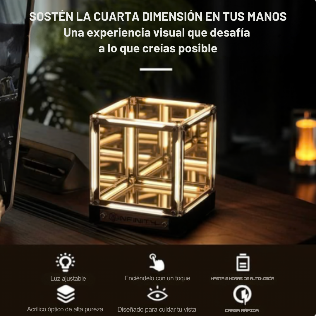 CUBO INFINITO CON EFECTO 5D